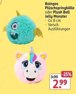 Rossmann Boingos plüschspringbälle Angebot