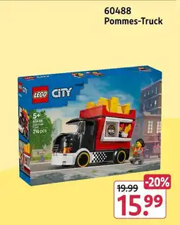 Rossmann Lego city pommes-truck Angebot