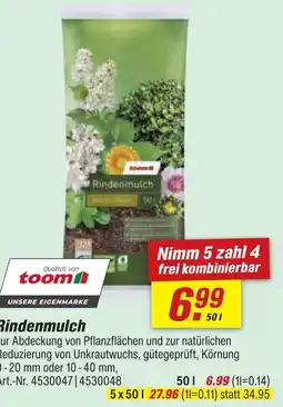 toom Baumarkt Toom rindenmulch Angebot