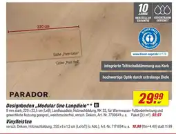 toom Baumarkt Parador designboden „modular one langdiele“ Angebot
