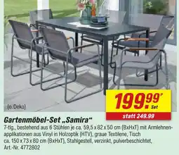 toom Baumarkt Gartenmöbel-set samira Angebot