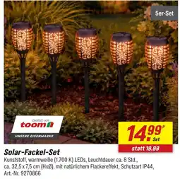 toom Baumarkt Toom solar-fackel-set Angebot