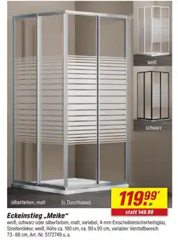 toom Baumarkt Eckeinstieg meike weiß Angebot