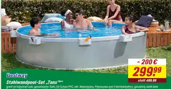 toom Baumarkt Bestway stahlwandpool-set 'tanx' Angebot