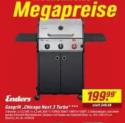 toom Baumarkt Enders gasgrill chicago next 3 turbo Angebot