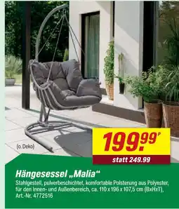 toom Baumarkt Hängesessel malia Angebot