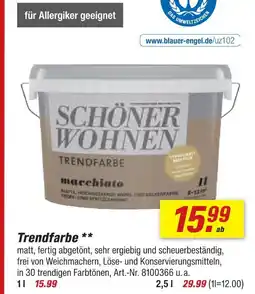 toom Baumarkt Schöner wohnen trendfarbe 1 l Angebot