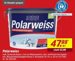 toom Baumarkt Schöner wohnen polarweiss Angebot
