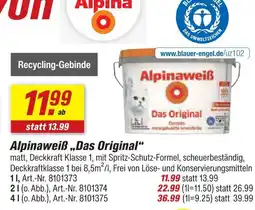 toom Baumarkt Alpina das original 1 l Angebot