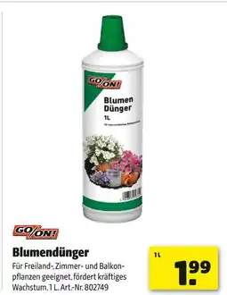 Hagebau Go/on! blumendünger Angebot