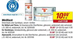 toom Baumarkt Alpinaweiß streichlack für möbel und türen Angebot