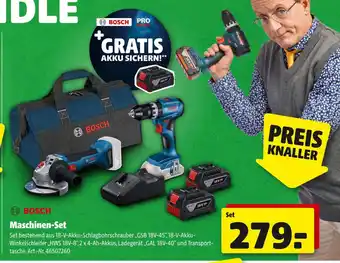 Hagebau Bosch maschinen-set Angebot