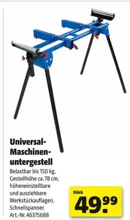 Hagebau Universal-maschinenuntergestell Angebot