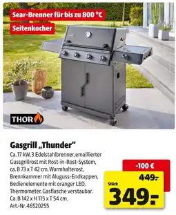 Hagebau Thor gasgrill thunder Angebot