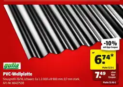 Hagebau Gutta pvc-wellplatte Angebot