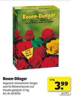 Hagebau Rosen-dünger Angebot