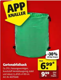 Hagebau Gartenabfallsack Angebot