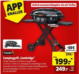 Hagebau Thor campinggrill cambridge Angebot