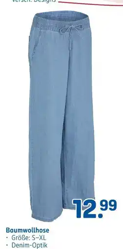 Rossmann Baumwollhose Angebot