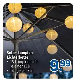 Rossmann Solar-lampion-lichterkette Angebot