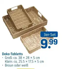 Rossmann Deko-tabletts Angebot