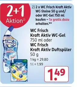 Rossmann Wc frisch kraft aktiv wc-gel Angebot
