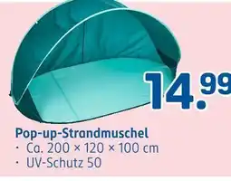 Rossmann Pop-up-strandmuschel Angebot