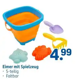 Rossmann Eimer mit spielzeug Angebot