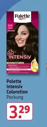 Rossmann Schwarzkopf intensiv coloration Angebot