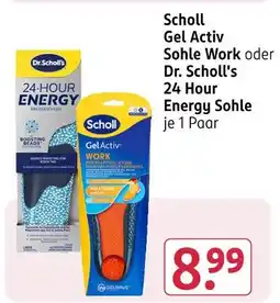 Rossmann Scholl gel activ sohle work Angebot