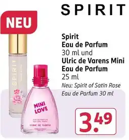 Rossmann Spirit eau de parfum Angebot