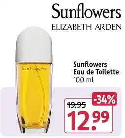 Rossmann Elizabeth arden sunflowers eau de toilette Angebot