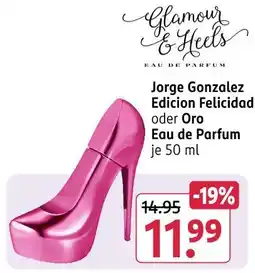 Rossmann Glamour & heels jorge gonzalez edicion felicidad eau de parfum Angebot