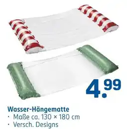 Rossmann Wasser-hängematte Angebot