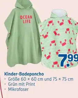 Rossmann Kinder-badeponcho Angebot