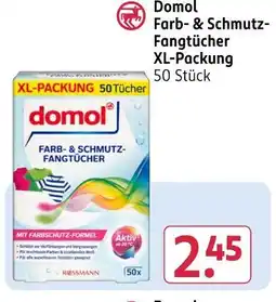 Rossmann Domol farb- & schmutz-fangtücher Angebot
