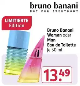 Rossmann Bruno banani woman eau de toilette Angebot