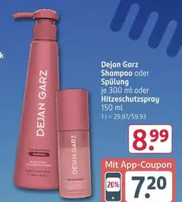 Rossmann Dejan garz shampoo oder spülung Angebot