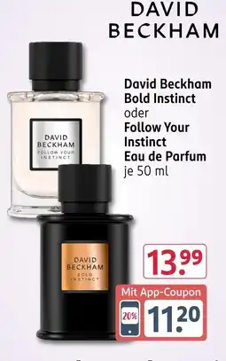 Rossmann David beckham bold instinct eau de parfum Angebot