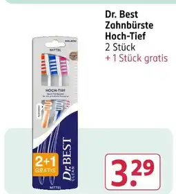 Rossmann Dr. best zahnbürste hoch-tief Angebot