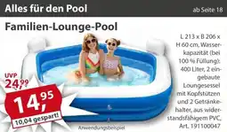 Sonderpreis Baumarkt Familien-Lounge-Pool Angebot