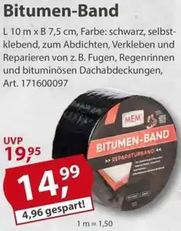 Sonderpreis Baumarkt MEM Bitumen-Band Angebot