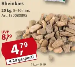 Sonderpreis Baumarkt Rheinkies Angebot