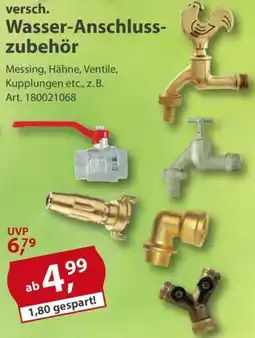 Sonderpreis Baumarkt versch. Wasser-Anschlusszubehör Angebot