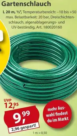 Sonderpreis Baumarkt Gartenschlauch Angebot