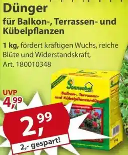 Sonderpreis Baumarkt Sonnenhof Dünger Angebot