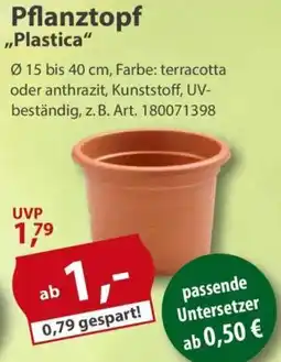 Sonderpreis Baumarkt Pflanztopf ,,Plastica" Angebot