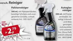 Sonderpreis Baumarkt versch. Reiniger Angebot