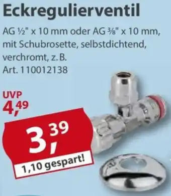 Sonderpreis Baumarkt Eckregulierventil Angebot