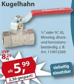 Sonderpreis Baumarkt Kugelhahn Angebot